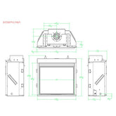 White Mountain Tahoe Deluxe 36" Vent Fireplace